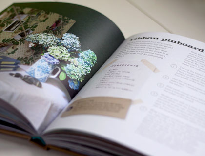 Page spread from The Art of Handmade Living by Willow Crossley