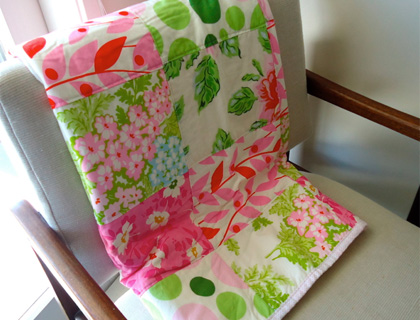 Lap Quilt by Cat Taylor featuring Heather Bailey, Nicey Jane fabrics