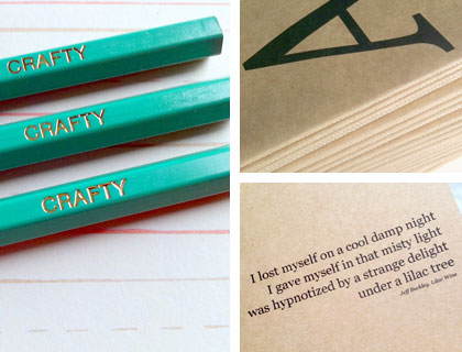Notebooks and pencils by Emma Makes
