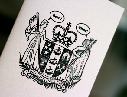 The Nu Zillund Coat of Arms by Into the White Press