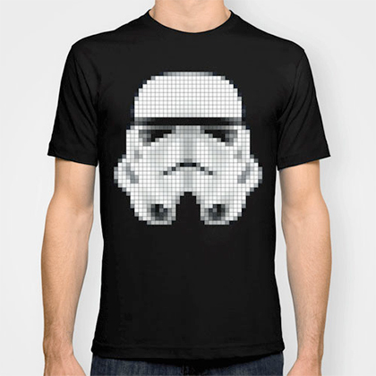 Stormtrooper T-shirt by Mark Catley