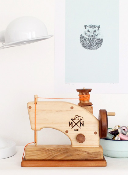 Needle & Nail || Wooden Toy Sewing Machine