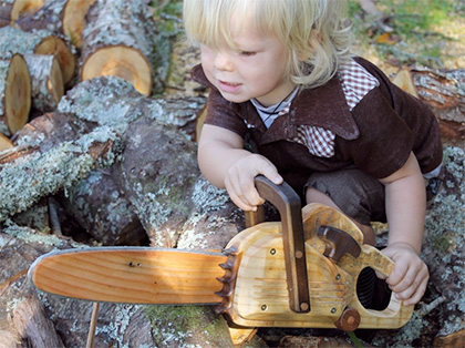 Needle & Nail || Wooden Toy Chainsaw