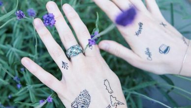 Little temporary tattoo collection by Tiny Skin Scribbles