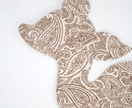 Babe In The Wood: Chocolate Paisley