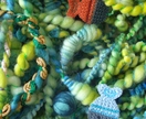 Anemone Handspun Art Yarn - HUGE 15oz