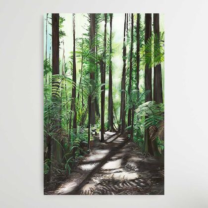 'Forest Light' print A3