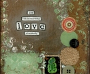 Love - 6x6" art print - Donated by Erin Carver