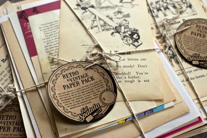 Vintage and Retro paper pack