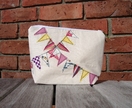Bunting Bag (for make-up/toiletries/jewellery)