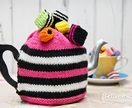 Licorice Allsorts Tea Cosy (Your Choice of Colour)