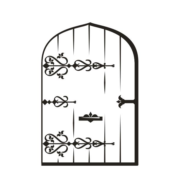 fairy door coloring pages - photo #1