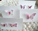 3D Butterfly Gift Cards "Elegance" Set