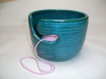 Mother's Day Wool bowl, for knitting