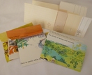 Upcycled Note Set - paper and envelopes