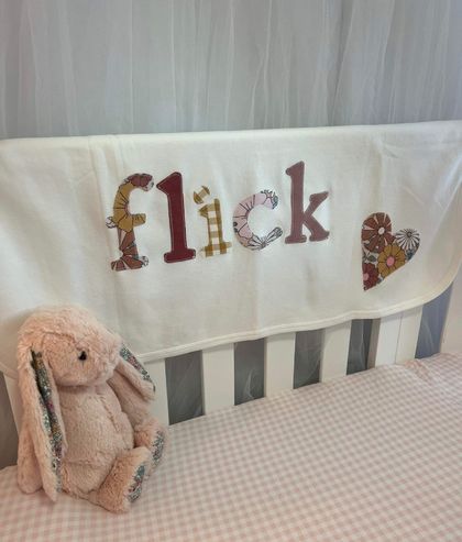 Personalised Baby Blanket - 7-8 letters