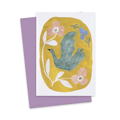 Happy Bird Greeting Card