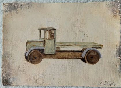 Old Wooden Truck