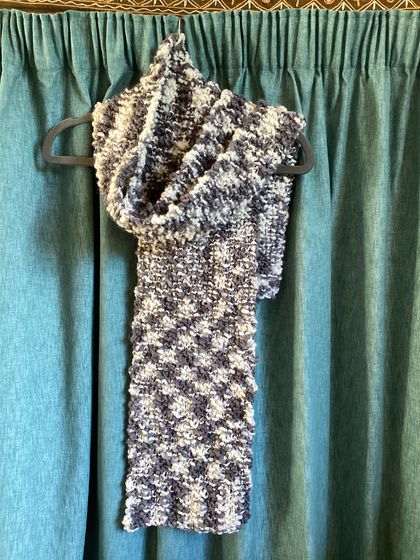 Hand Knitted Wool Scarf