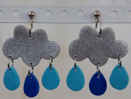 Raincloud Earrings