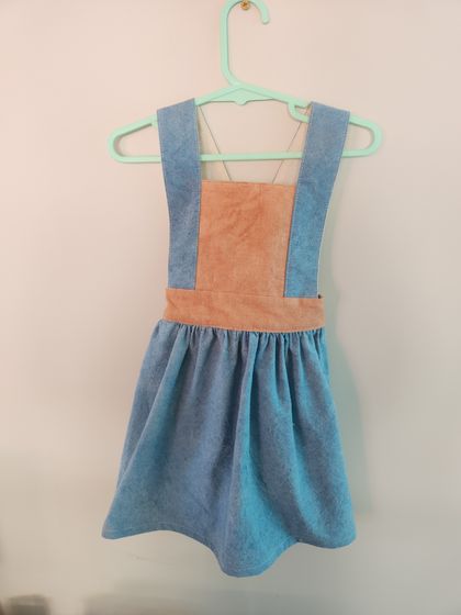 Size 2 yrs Naturally Dyed Pinafore