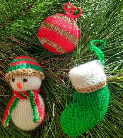 Christmas Tree Decorations - Set 6