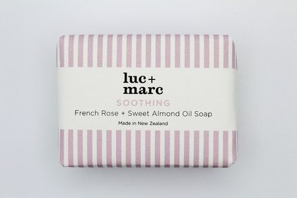 French Rose + Sweet Almond Oil Luxury Hand + Body Soap