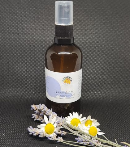 Lavender & Magnesium Oil (with added Chamomile) 100ml
