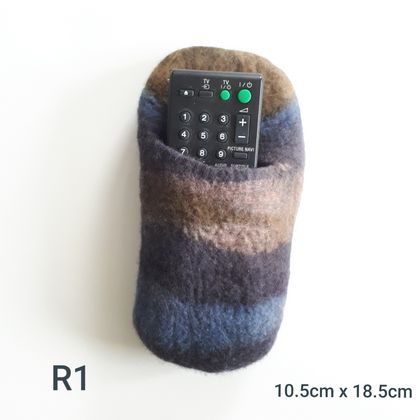 Remote Holder, Cellphone Cover, Doll sleeping bag, Purse, Felt wool, Banded colour