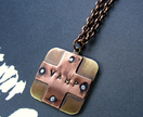 Military Vamp Copper "VAMP" Pendant
