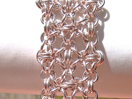 Sterling Silver Triple Diamondback Bracelet