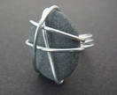 Funky NZ stone ring