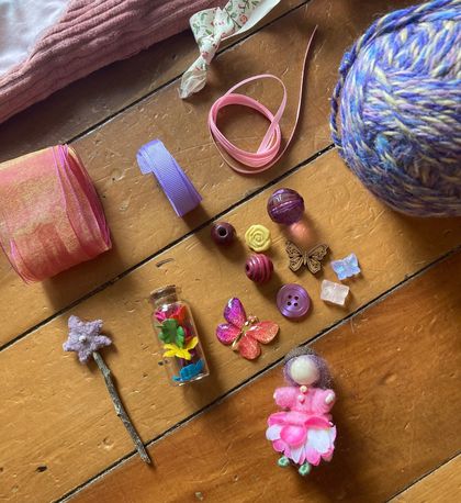 Fairy knitting kit