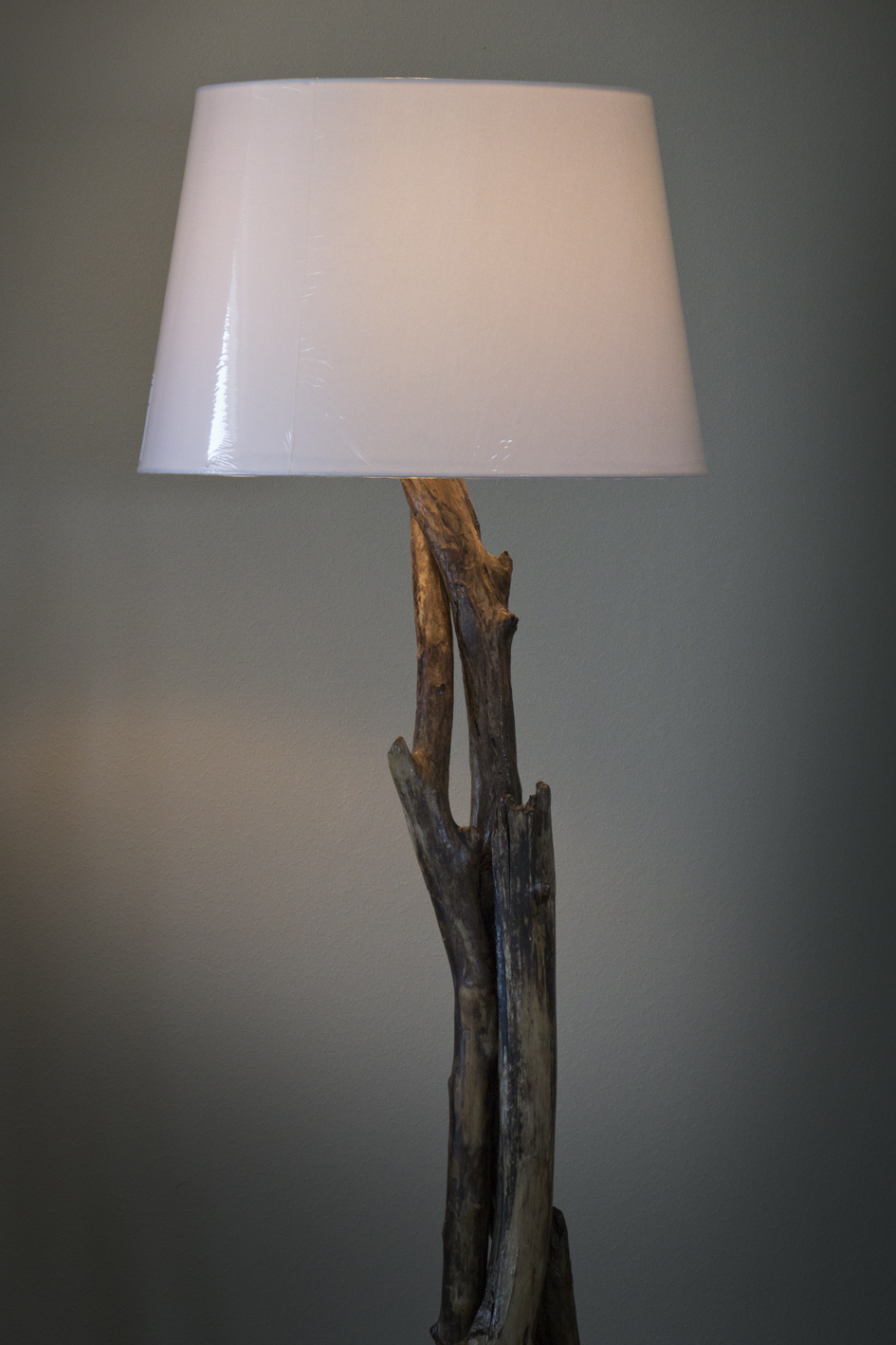 Unique Driftwood Floor Lamp | Felt