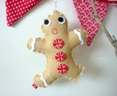 Nibbled on Gingerbread Man – Christmas Decoration