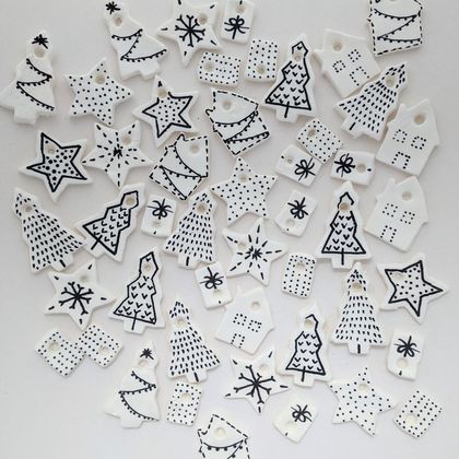 Make your own Clay Christmas Decorations