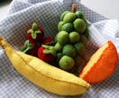 Play food - Felt fruit selection
