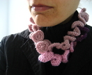 Crocheted neck accessory