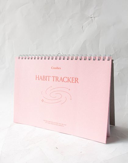 Monthly Habit Tracker - Pink