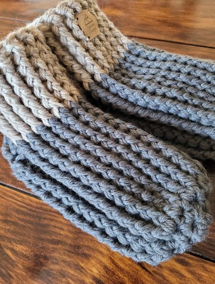 Grandma's Crochet Slippers made with love