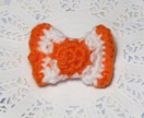Orange Sherbet Sweet Mini Candy Brooch