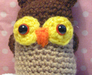 Hootie Cuties! Little Brown Amigurumi Owl