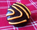 Mini Squiggle Chocolate Biscuit Pin - Hokey Pokey Flavour