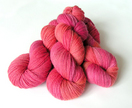 Hand-dyed merino/possum yarn