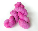 Hand-dyed merino/possum yarn