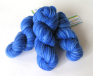 Hand-dyed merino yarn