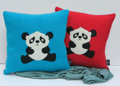alexoandco panda bear cushions