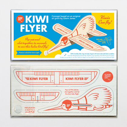 Kiwi Flyer Balsa Plane by Glenn Jones