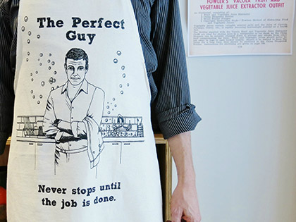 The Perfect Guy Apron by Natty