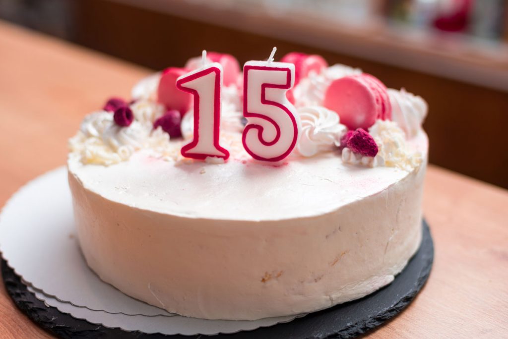A 15th birthday cake for Felt